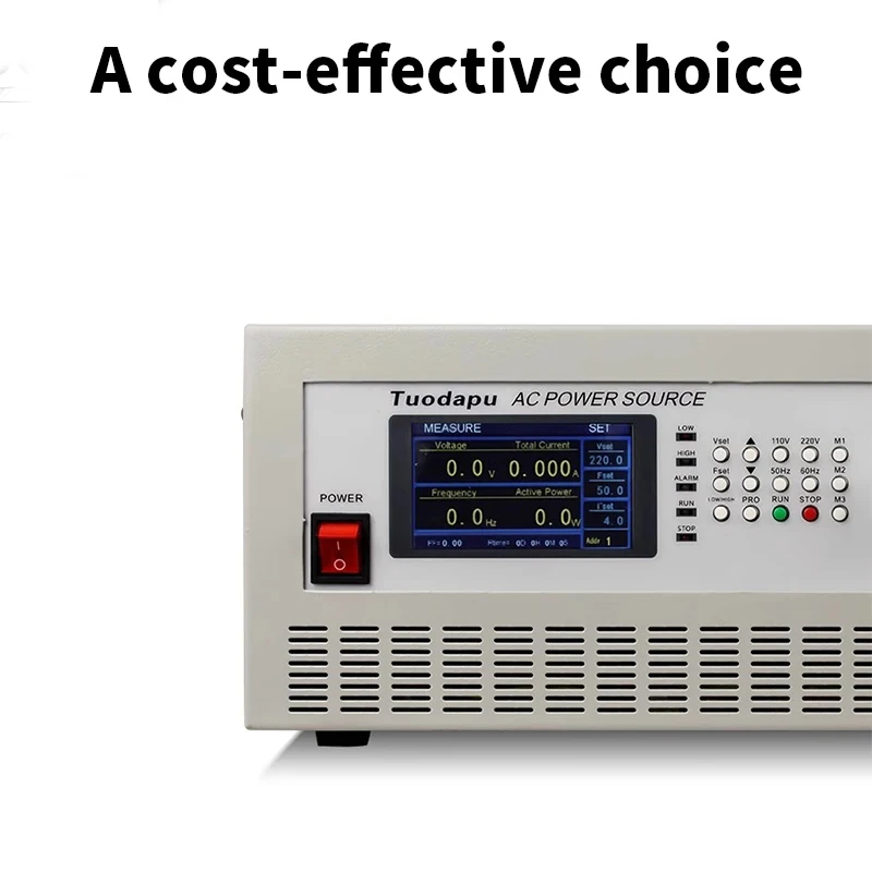 Programmable AC Variable Frequency Power Supply High Power Programmable Adjustable Stable Voltage Power Supply