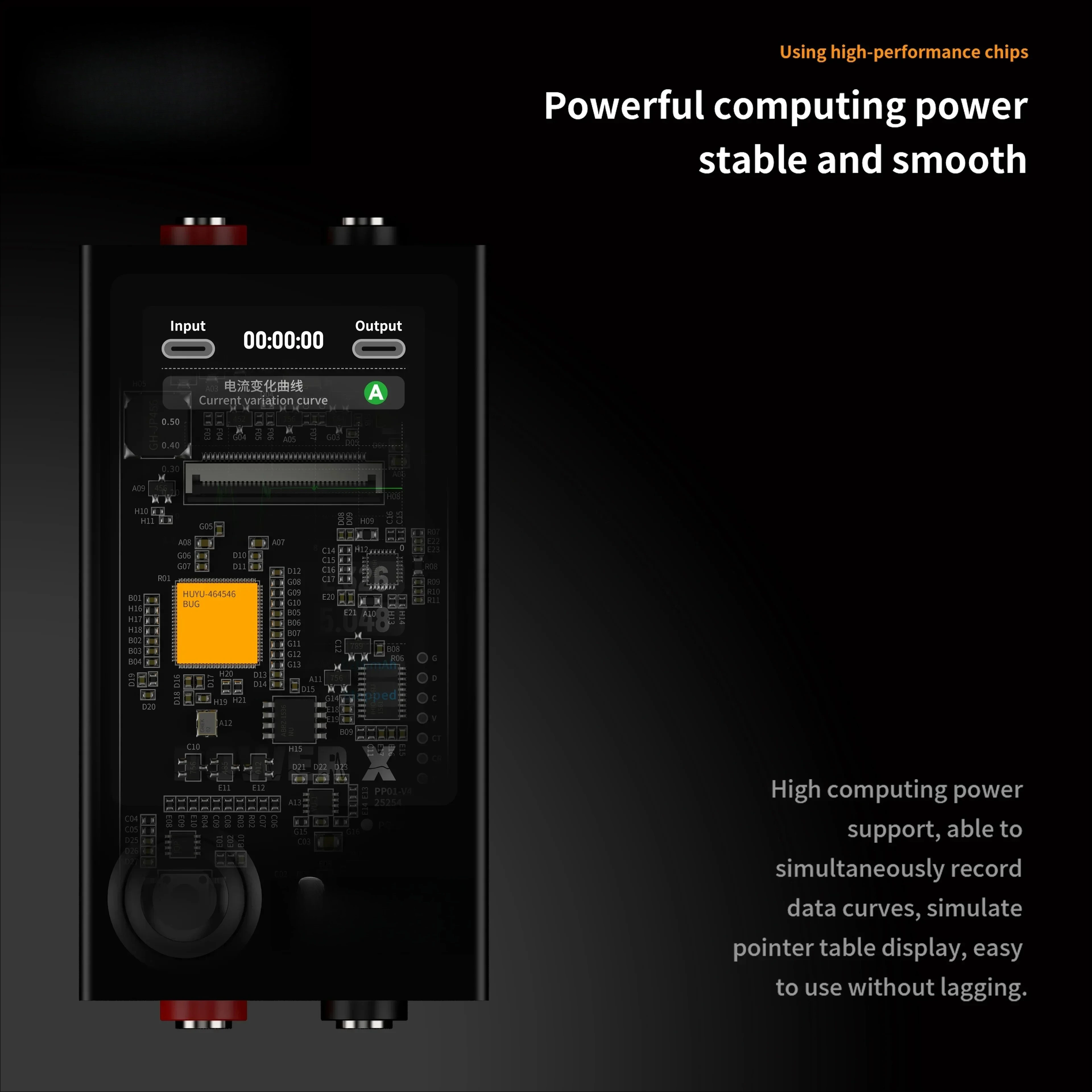 PW11 Power X Intelligent Digital Display Power Supply Tester for Mobile Phone Repair Current and Voltage Detection Tools