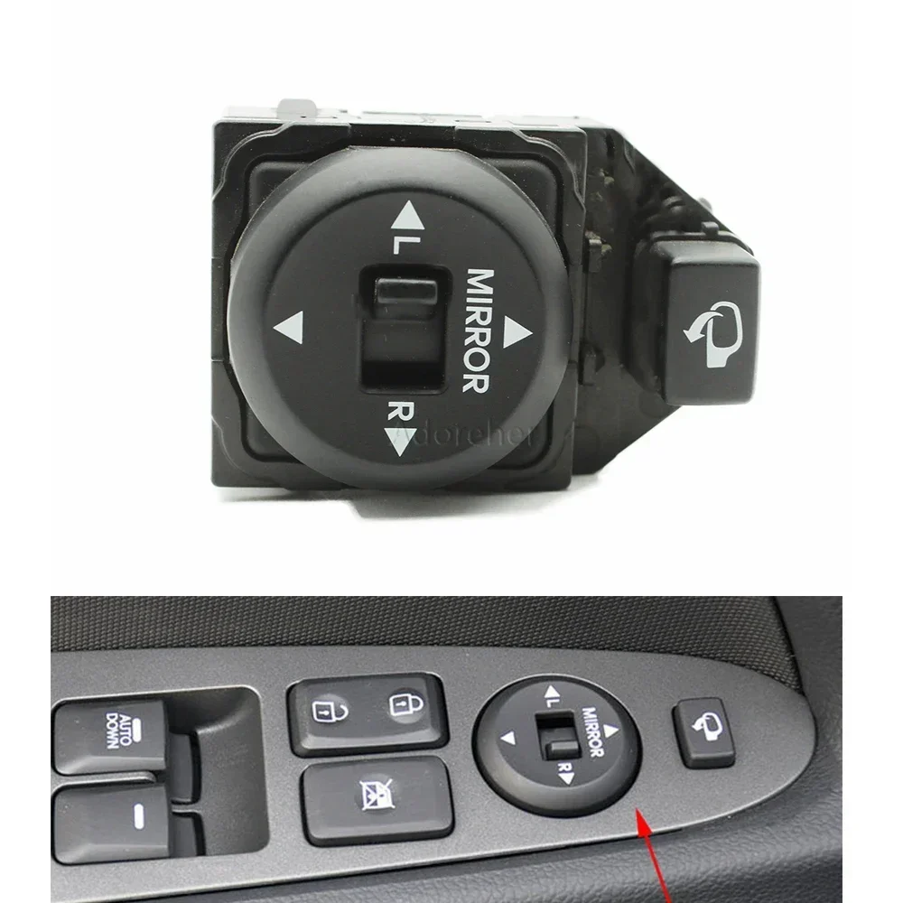 Car Rearview Mirror Folding Control Switch Lens Adjust Button for KIA Sportage 2011 2012 2013 2014 2015 K93573-3W150 