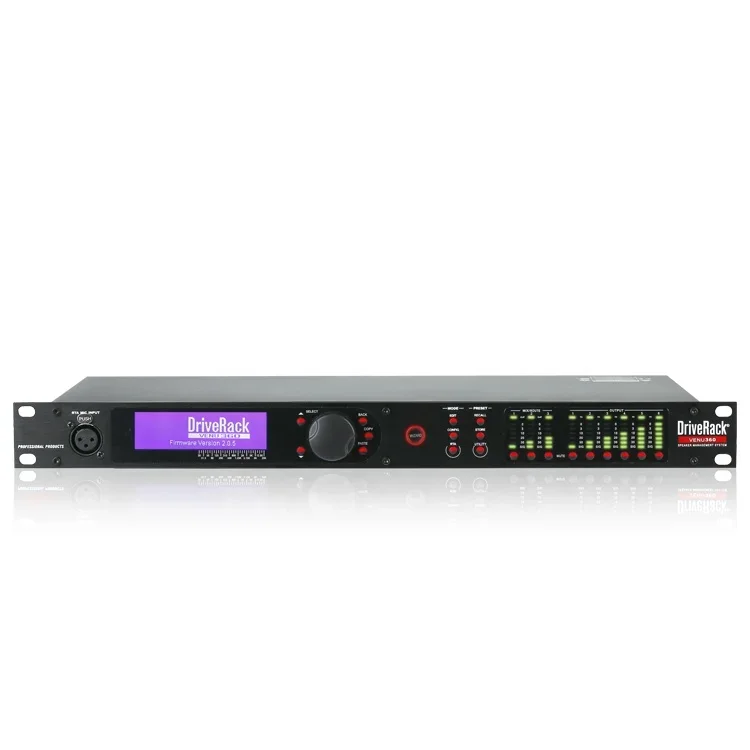 High Quality VENU360 Pro Audio Driver Rack Professional Audio Processor 3 In 6 Out