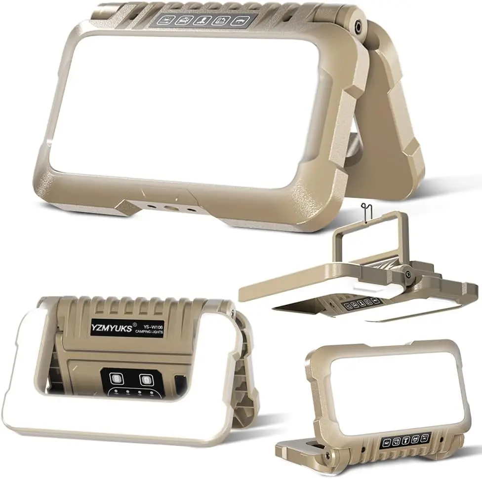 

Ultra Bright 1500 Lumens USB-C Rechargeable Camping Lantern, 5 Modes 3 Light Sources for Power Outages & Outdoor Adventures