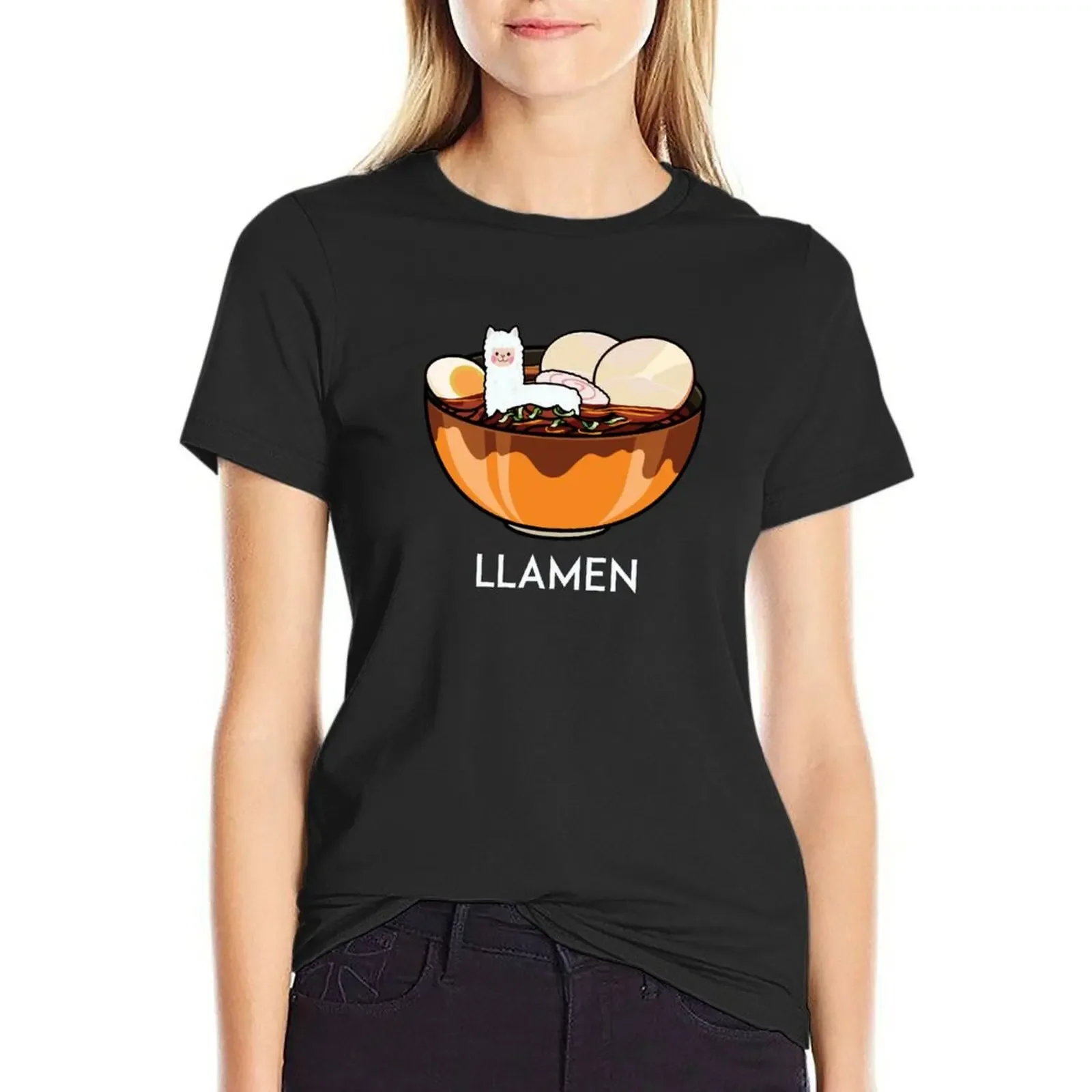 

Llamen - Llama Ramen T-Shirt cute clothes Female clothing Women clothing