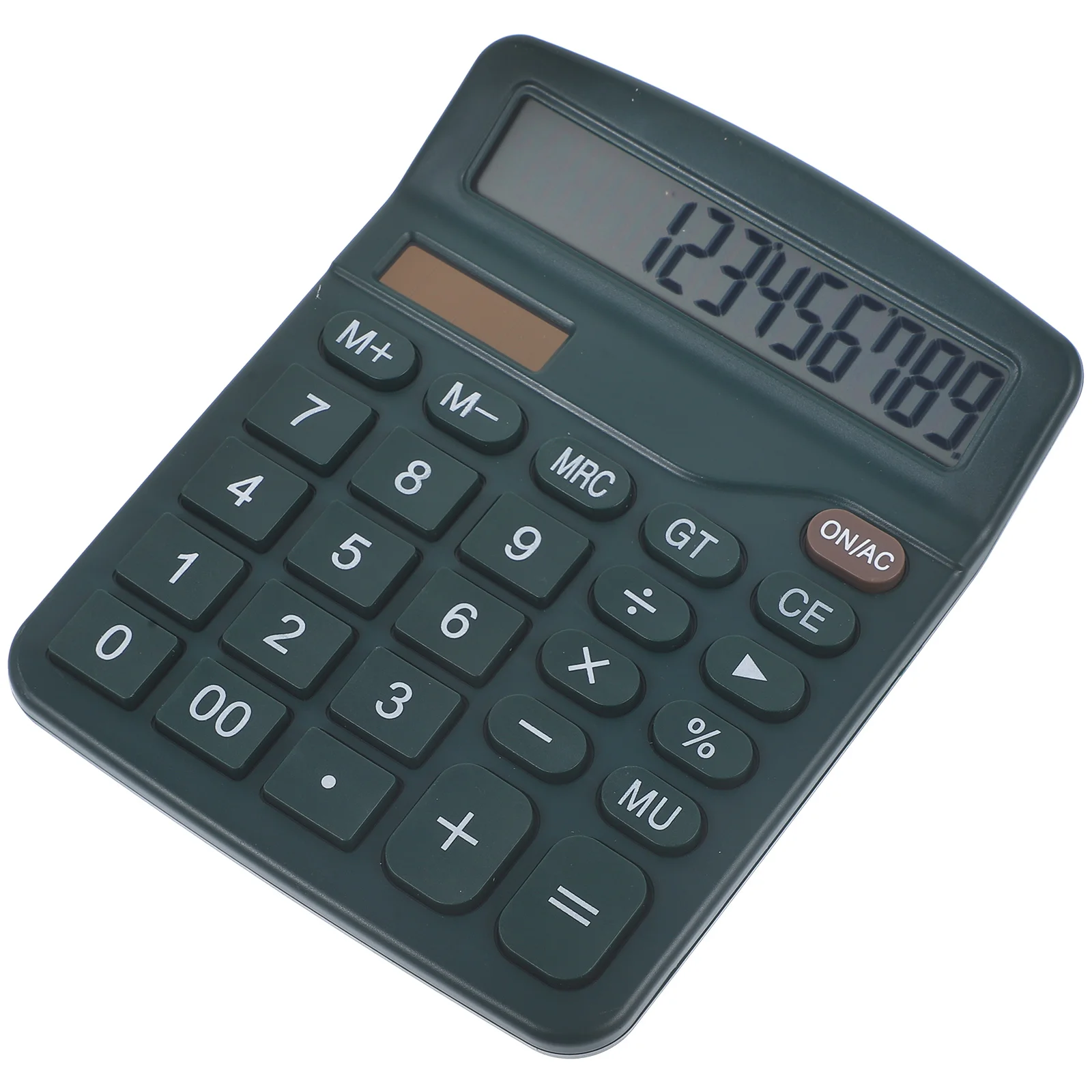 Student Calculator Cute Office Supplies Dark Green Abs Basic Calculators for Students