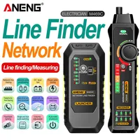 ANENG M469C Network Analyzer RJ11 RJ45 LAN Cable Network Line Finder Test Network Cable Proofreading Measure DC Repair Tool