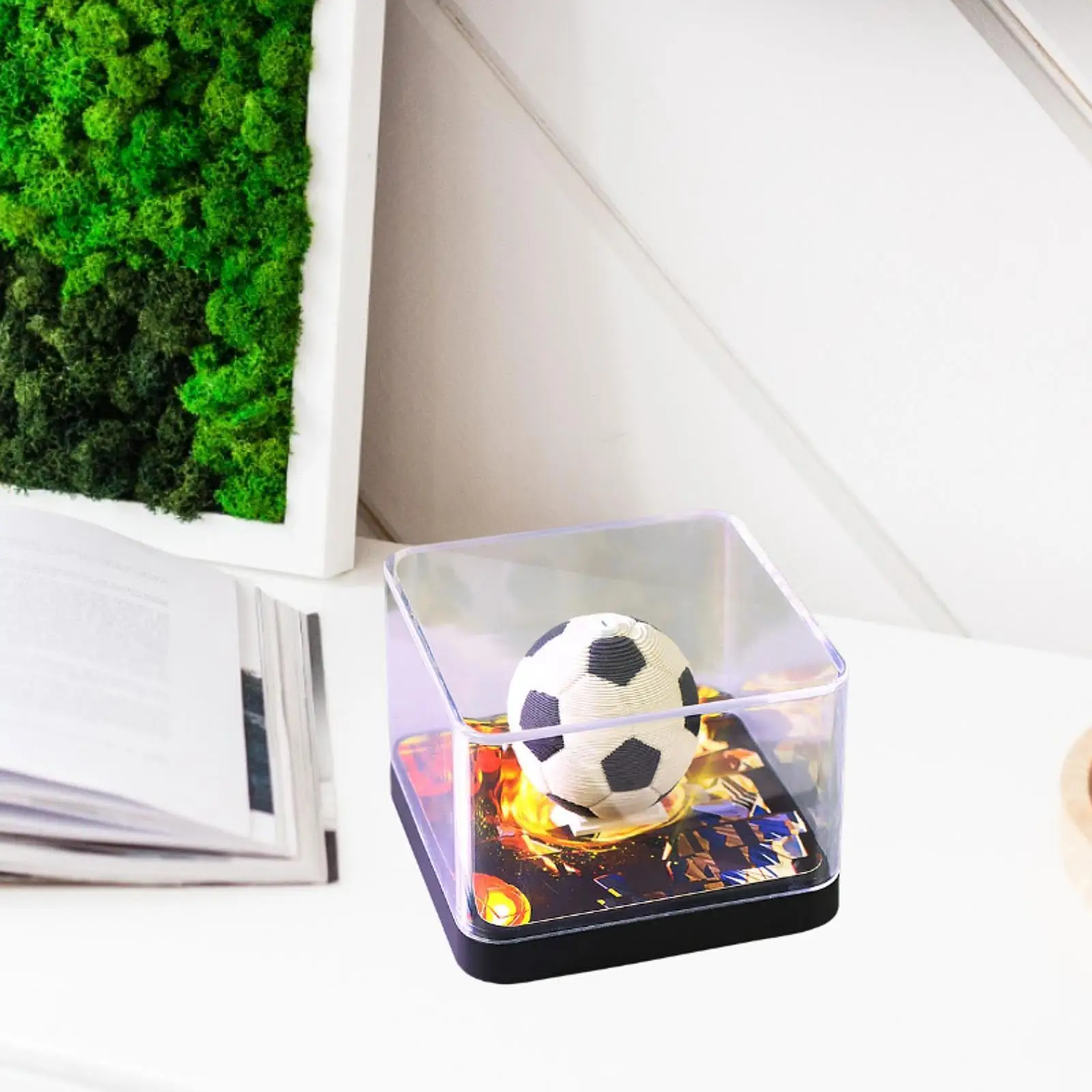 2025 Calendar Memo Pad Desktop Decoration, Artistic Paper Carving Desk Calendar Notepad, Time Piece Calendar for Office