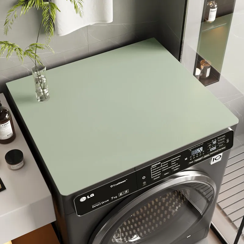 Diatom mud drum washing machine cover pad, water absorption, sun protection and dust cover