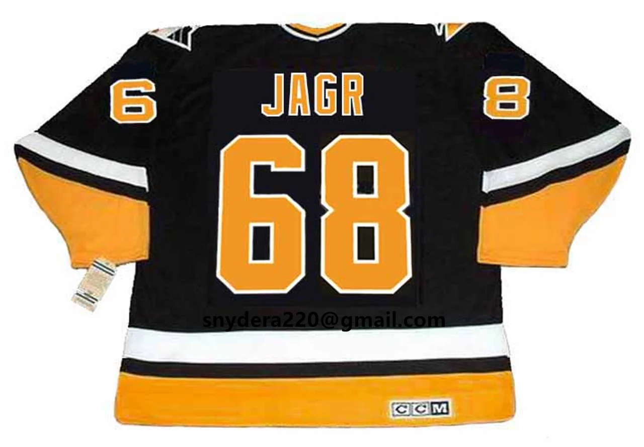 

JAROMIR JAGR Jersey America Retro Ice Hockey All Stitched Jerseys