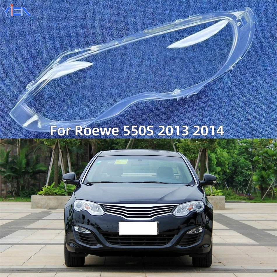 For Roewe 550S 2013 2014 Car Accsesories Transparent Housing Headlamp Lens Cover Shell Protective Case