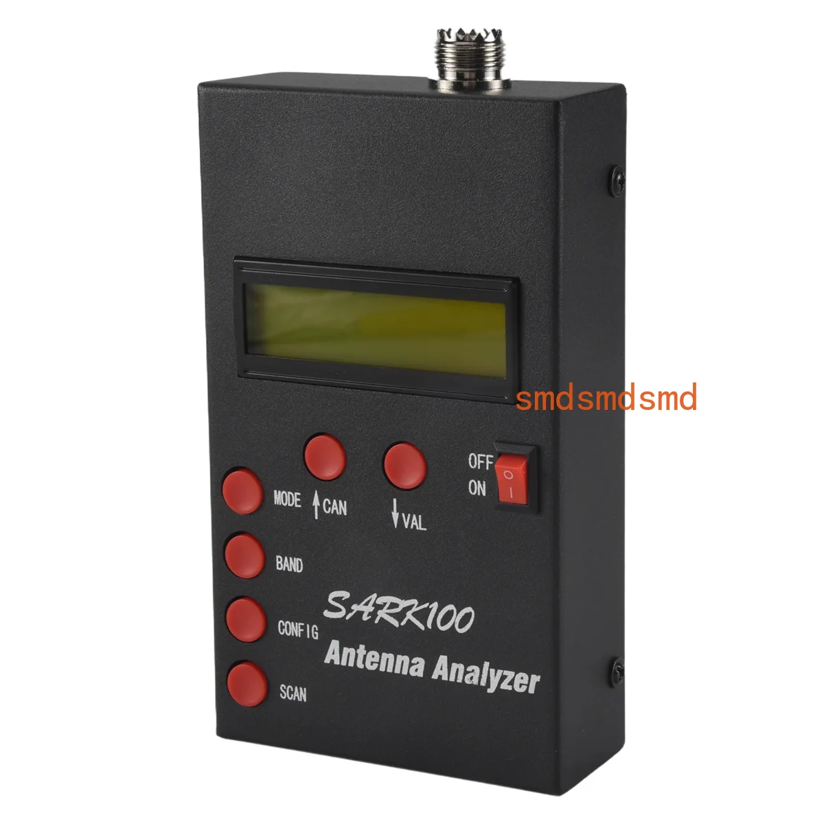 

SARK100 Antenna Analyzer Meter 1-60MHz Shortwave SWR Antenna Analyzer with 1.0 to 9.99 SWR Usable Measurement Range