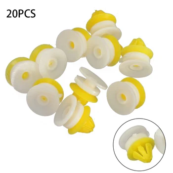 20x kapı paneli iç Trim klipler için Vauxhall Opel Vivaro Movano Primastar Clio I /Clio II/Kangoo/ Laguna araba aksesuarları