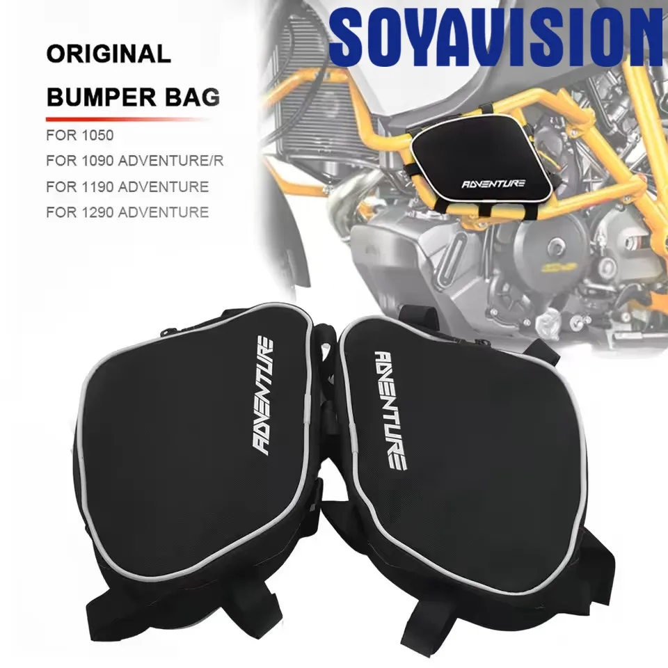 Motorcycle Frame Crash Bars Bag Waterproof Bumper Storage Bags For 1050 Adventure R 1190 1090 Adventure 1290 Super Adventure