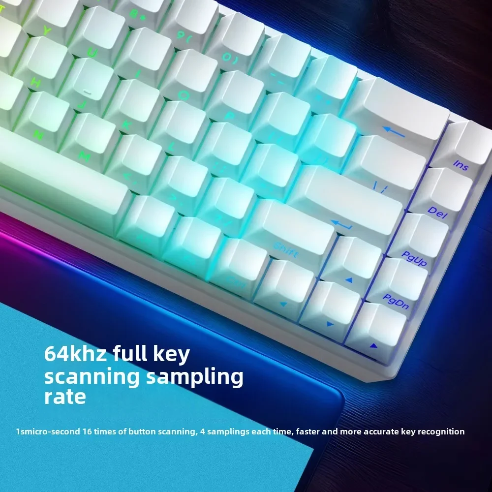 Mars 68 PRO magnetic axis mechanical keyboard gaming keyboard 0 dead zone plug and unplug RGB light wired wireless selectable