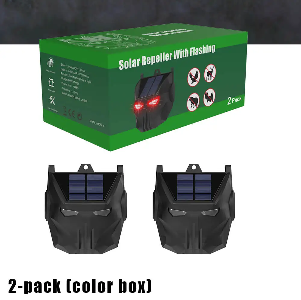 Lampada strob solare carica automatica diurna e lavoro automatico di notte Resistente alle intemperie IP55