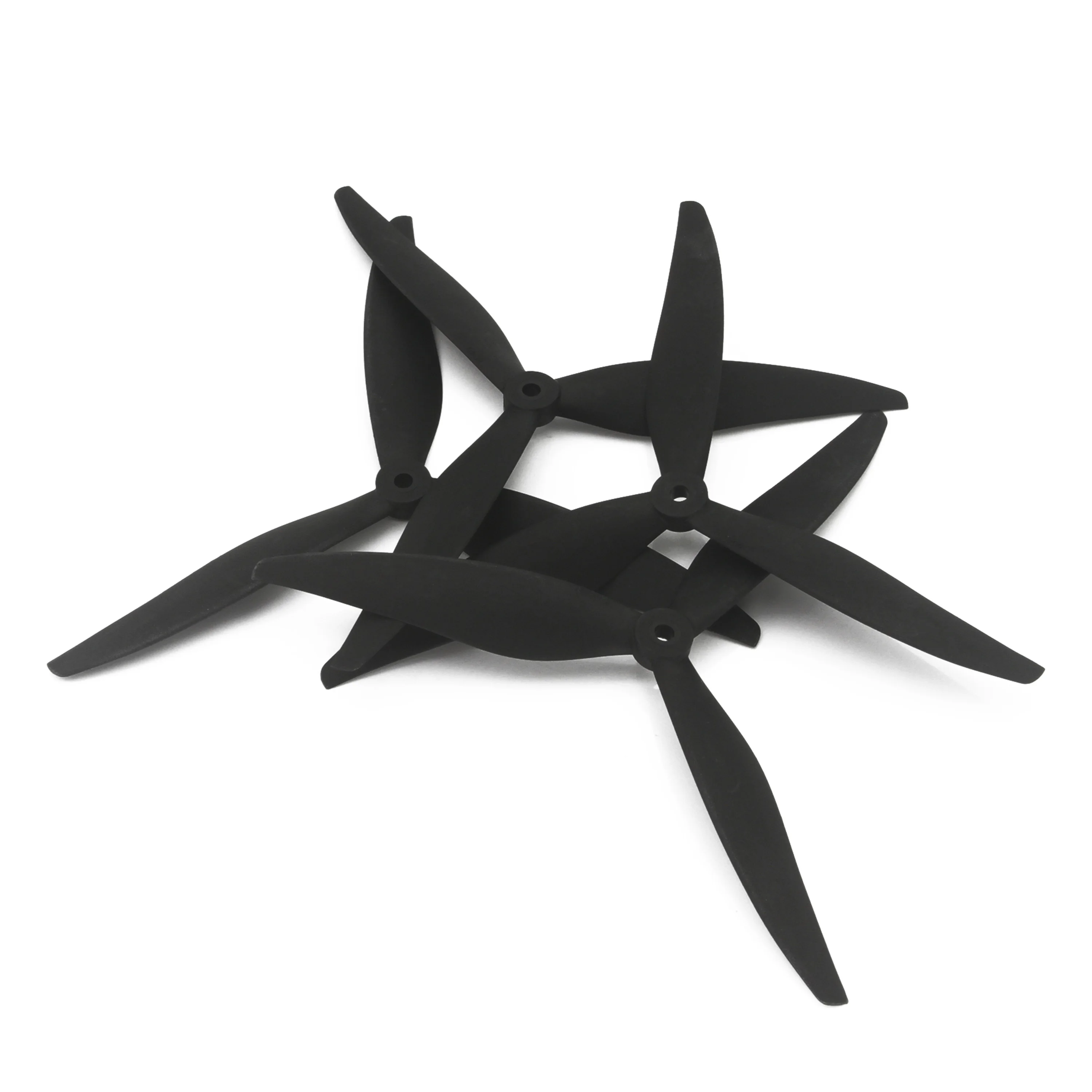 2 pares NEEBRC 8040 8X4X3 hélice CW CCW de 3 aspas 8 pulgadas fibra de vidrio nailon bajo ruido para Dron FPV multicóptero avión Accesorios