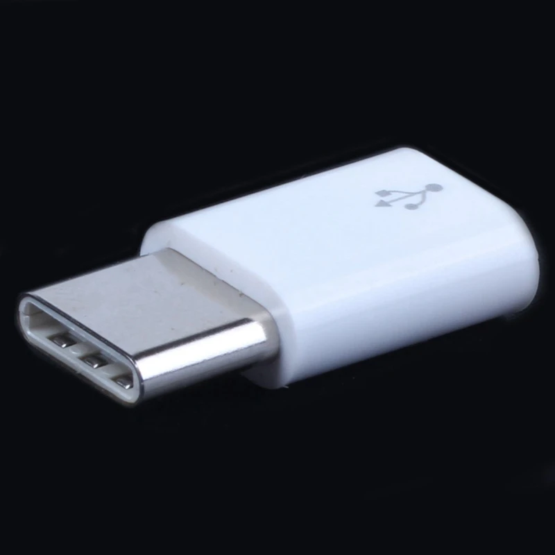 อะแดปเตอร์ข้อมูล USB Type C 3.1ตัวผู้ไปยัง Micro-USB 2.0 5พินตัวเมีย: 3ชิ้น