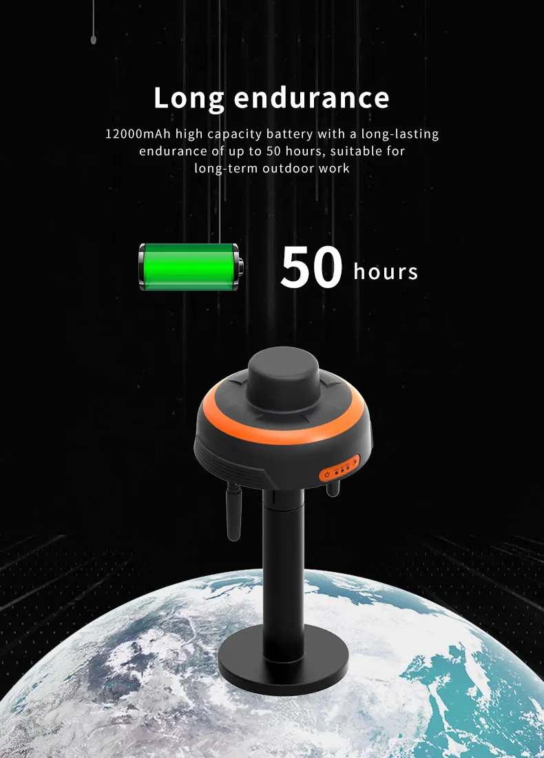 Skydroid 5-20Km L1 + L2 Dual Frequency 2cm Accuracy RTK GPS Kit