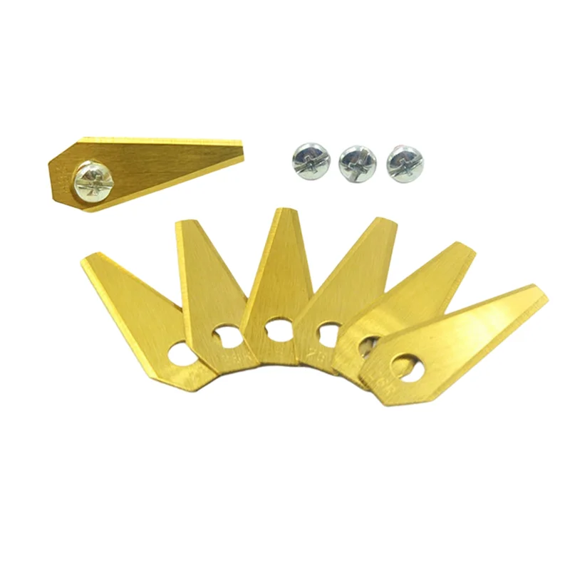 

【24 Hours Sale】For 9X Titan Blades Replacement LONGLIFE For INDEGO Robotic Lawn Mowers 800, 1000 1200, 350, 400 And 450 30