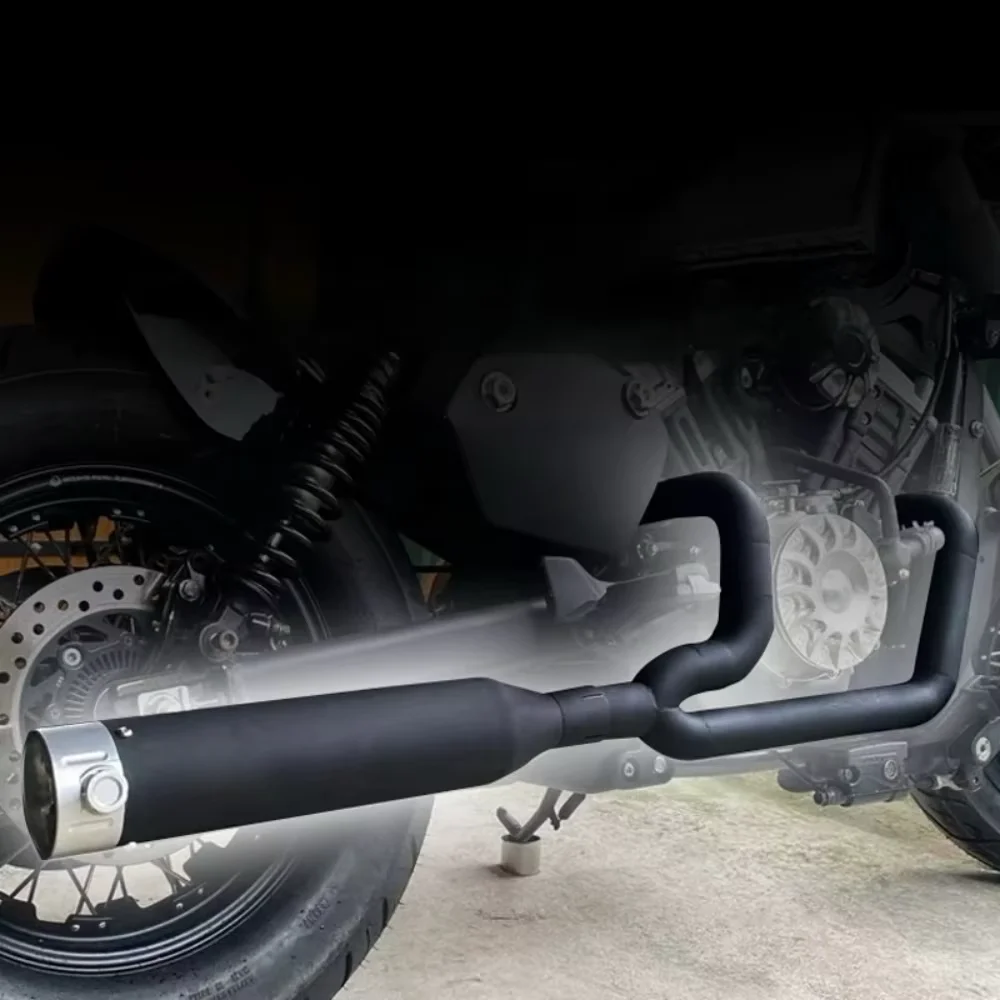 

For Benda Chinchilla 300 Modified Valve Exhaust Pipe - Stainless Steel Exhaust - Complete Section Non-Distorted Direct Mounting