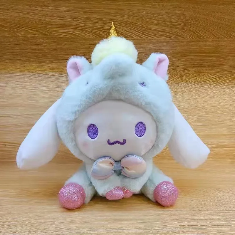 New Cute Sanrio Unicorn Coolomi Melody Laurel Dog Meow Plush Toy