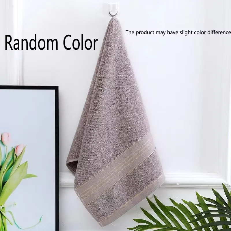 2pcs Pure Cotton Towel Jacquard Household Face Wash Water Absorbing Face Towel Gift Manufacturing Embroidered Towel