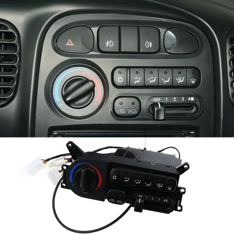 1 PCS รถเครื่องปรับอากาศด้านหน้าแผงควบคุมเปลี่ยนสำหรับ Hyundai Starex H1 I800 Libero AC Control สวิทช์972604A101