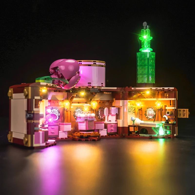 Lazishi LED lighting 75683 set suitable for Glinda&Elphaba's Dormitory building block gift (excluding building blocks)