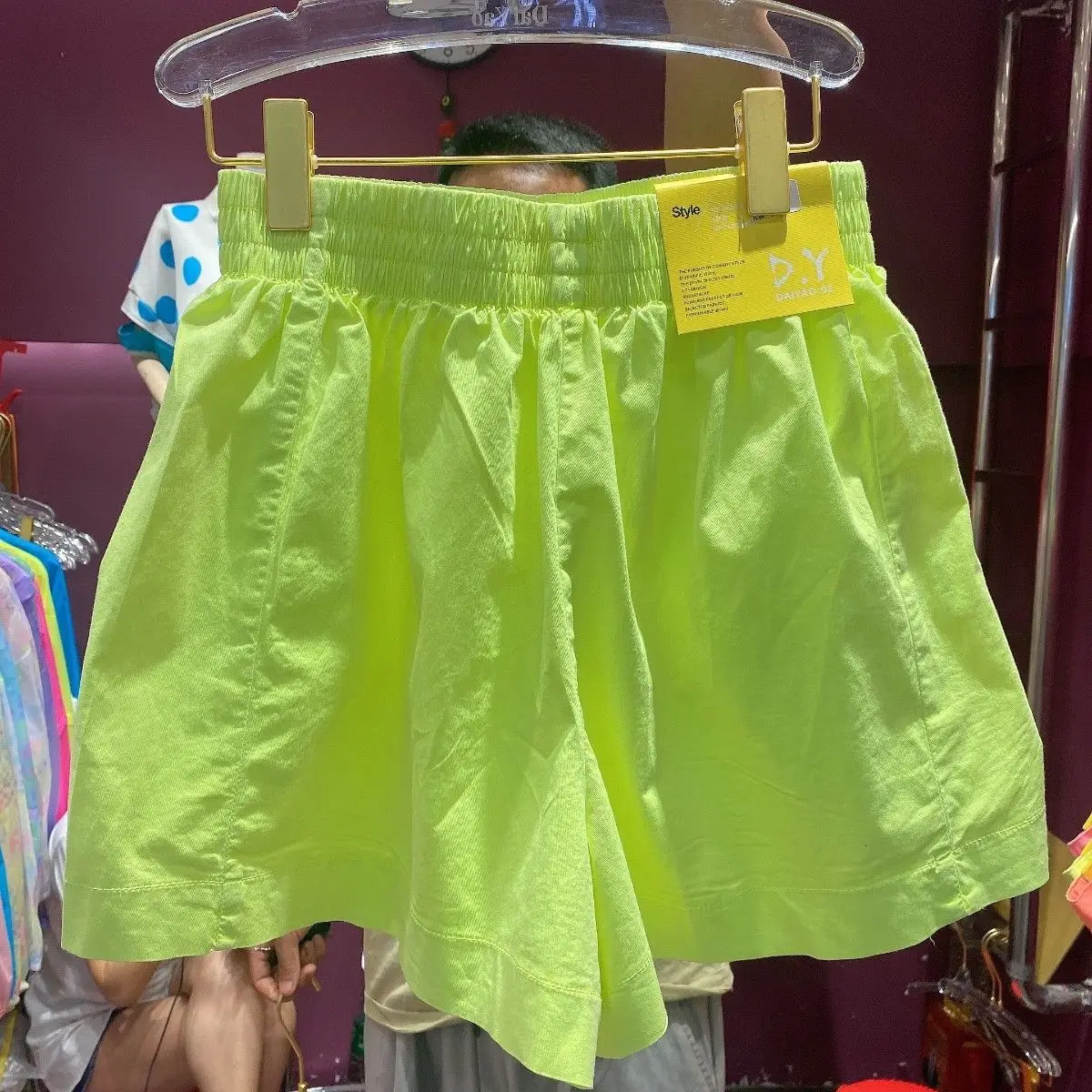 Candy-colored Shorts Women's Summer Casual Loose Korean Wide-leg Pants Shorts