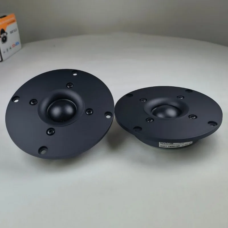 SOTAMIA 2Pcs 4 Inch Tweeter Audio Speaker 8 Ohm 60W Silk Film Dome Smart Home Treble Loudspeaker DIY HIFI Bluetooth Speaker