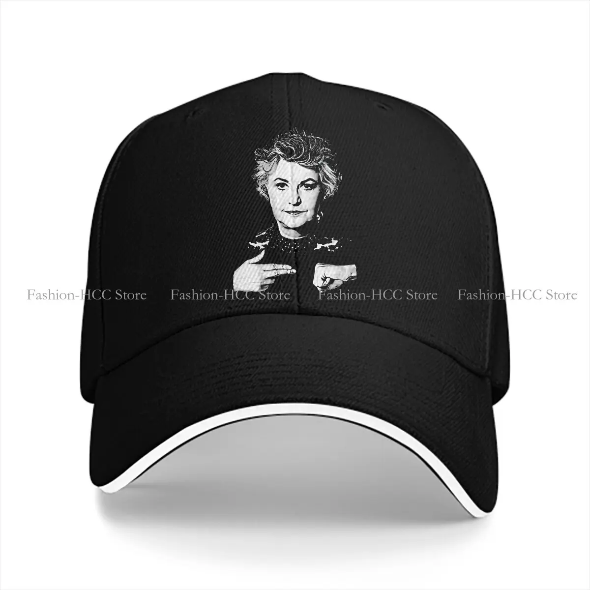 Washed Men's Baseball Cap Dorothy Zbornak Run The Jewels Bea Arthur Tribute Trucker Snapback Caps Dad Hat Golden Girls