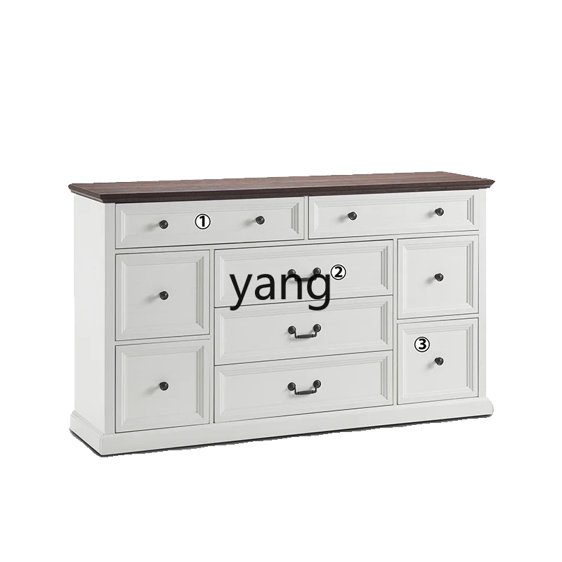 Lmm bedroom small apartment locker light luxury dresser living room TV cabinet