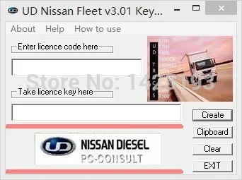 

UD DataLink 3.01 (Diagnosis & Reprogram)+ keygen For nissan