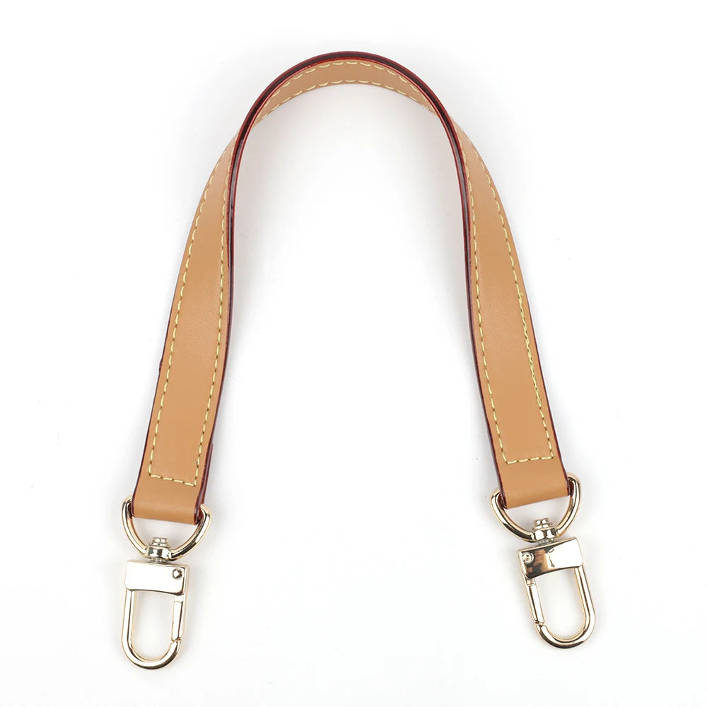 Luxury Short Shoulder Strap Genuine Leather Handbag Handle Strap High Quality Crossbody Bag Strap Belt Handbag Accessories