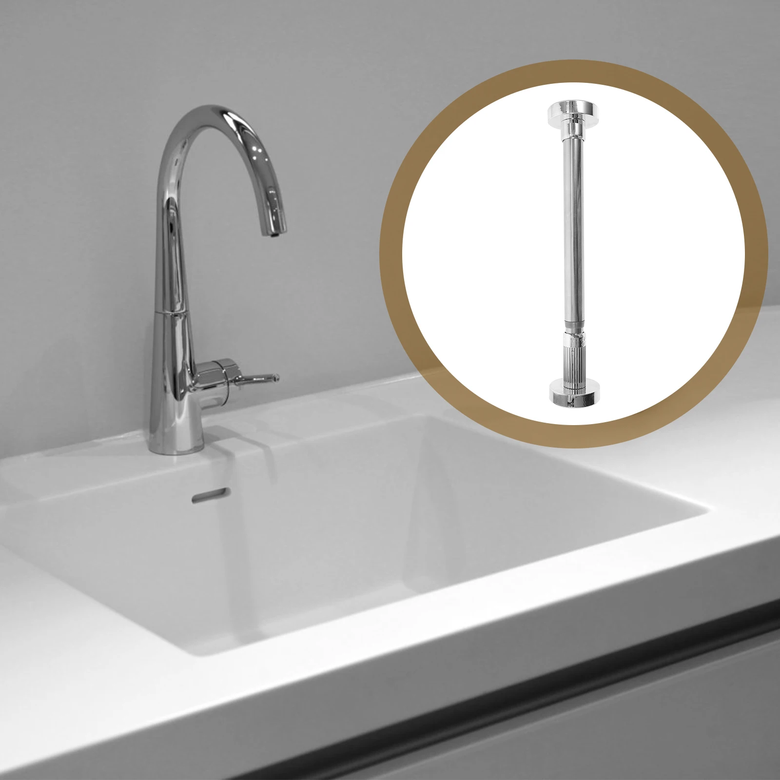 

Stainless Steel Sink Bracket Undermount Support Kitchen Basin Holder Retractable FixingBracket For Bathroom Cabinet