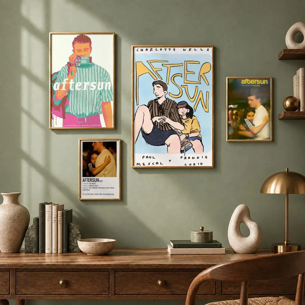 Aesthetic Movie A-AftersunS Poster HD Self-Adhesive No Residue After Removal Ideal for All Kinds of Wall Decor
