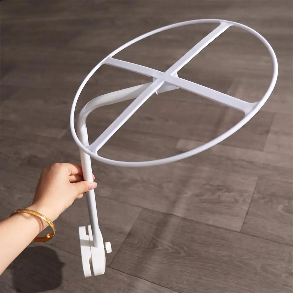 Bed Dome Cots Accessories Iron Mosquito Net Stand Durable White Mosquito Bar Frame Round Bed Net Holder Stand Home