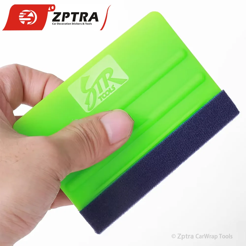 5 Pcs/Lot Hot Selling Durable High-quality PP Plastic Scraper Car Window & Body Filmcar Window Tinting Tool Scraper Felt