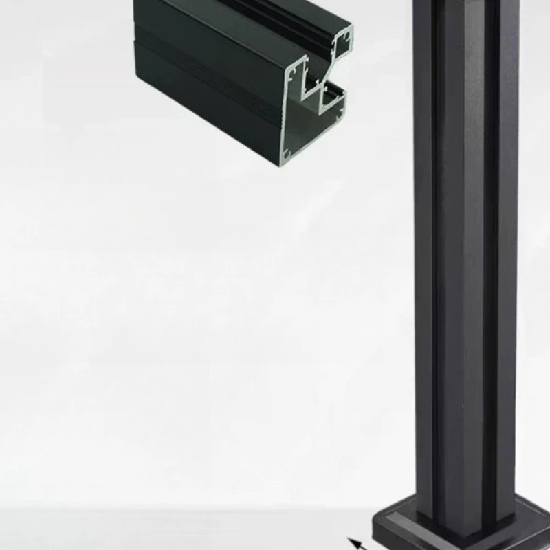 Aluminum alloy inner card slot column balcony guardrail stair guardrail handrail