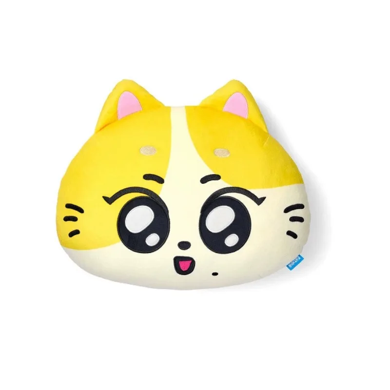 ENHYPENED Unique Shaped Plush Toy Pillow Cartoon Big Head Cushion Fan Support Peripheral Pillow for Home Decoration