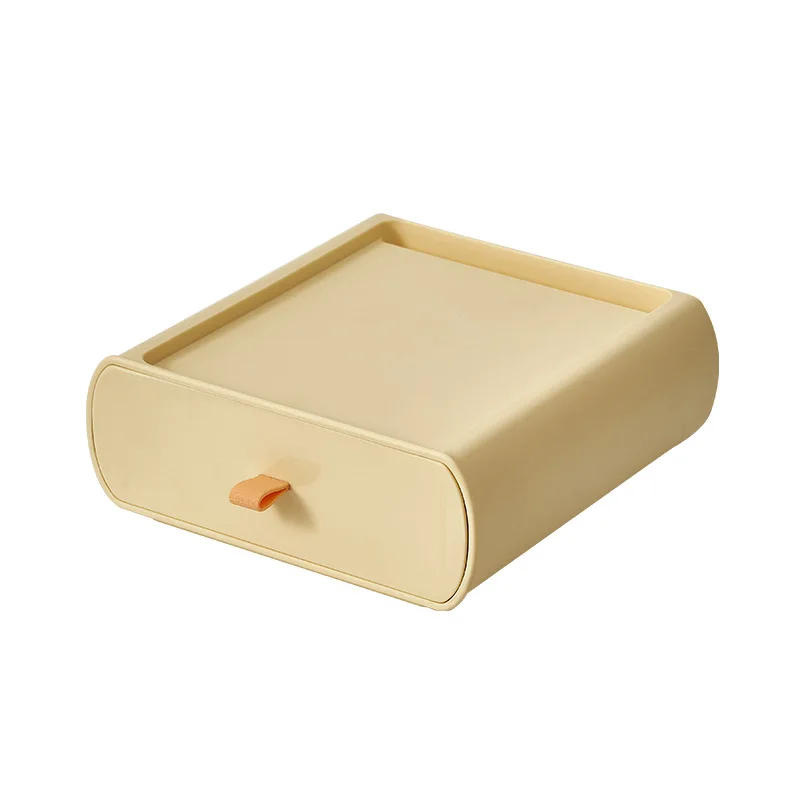 Desktop Storage Box for Student Dormitory, INS Office Table, Stationery Sundries, Cosmetics, Dressing Table, Finishing