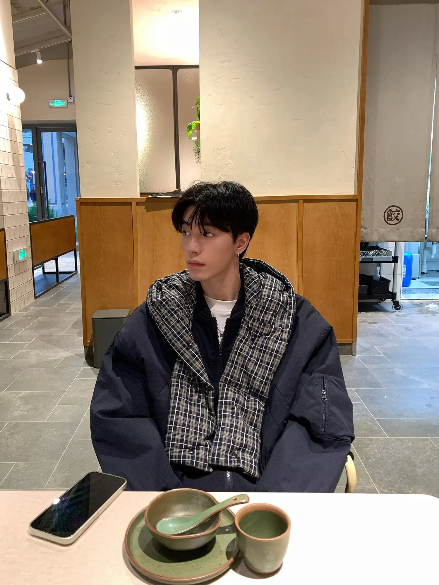 

American Sle Hooded Cosite Patterned Cotton Jaet for Men And Women Winter New Sle Warmth Netie Loose Couples