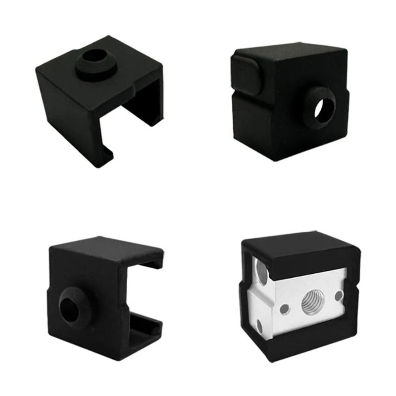 W91A 3Dプリンターホットエンドシリコンケース3Dプリンター加熱ブロックシリコンケース押出機ホットエンドソックのアップグレード