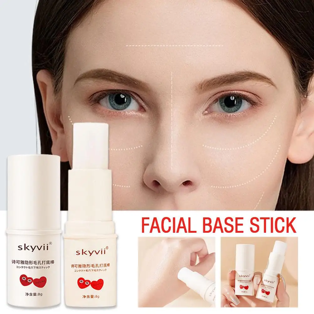 Invisible Pore Primer Stick Pore Eraser Waterproof Makeup Face Base Oil-control Primer Smooth Lines Primer Fine Makeup Isol Z5j9