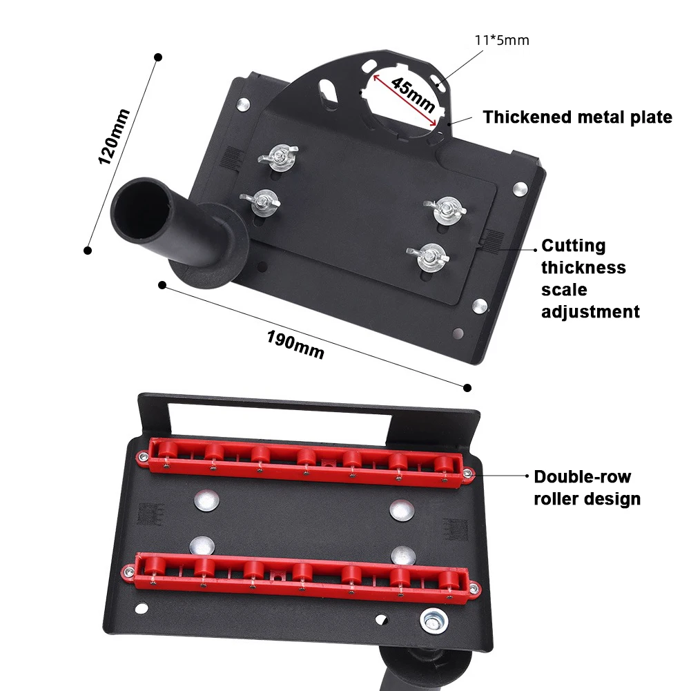 100-Type Angle Grinder Stand Universal Chamfering Tool  45° Tile Chamferer Tiling Cutting Bracket for Tile Stone Wood Marble