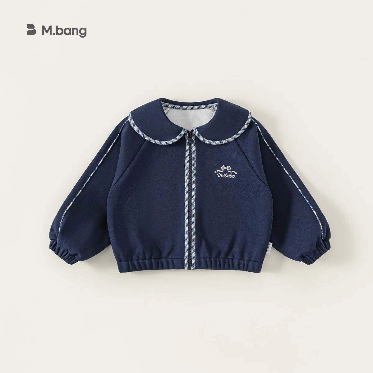 

Детская одежда Верхняя одежда для девочек Весенний новый продукт, милая детская рубашка на молнии с кукольным воротником, детский топ, детская одежда