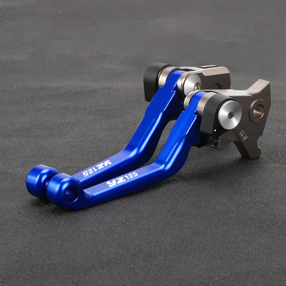 

Motocross YZ 125 Brake Clutch Levers CNC Foldable Pivot Dirt Bike Cable Lever Handle For YAMAHA YZ125 2015 2016 2017 2018 - 2025