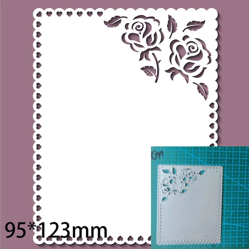 Framework Background Metal Cutting Dies for Scrapbooking