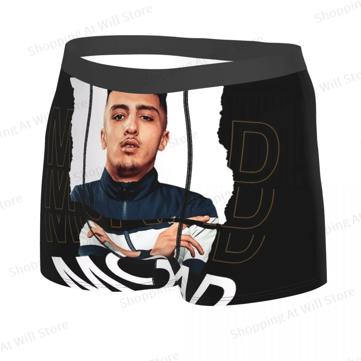 The Morad M.D.L Man's Printed Boxer Briefs Underwear Highly Breathable Top Quality Birthday Gifts