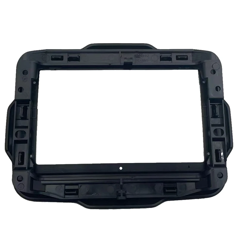 CARLAOER Car Multimedia panel Frame For Jeep Renegade 2016-2020 for 2 din  9 inch Android Stereo Panel Harness