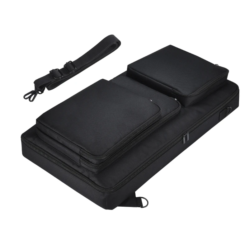 

B03C Versatile Shoulder Bag Sleek Travel Bag Trendy Gear Bag Suitable for DDJ-FLX6/SX/SX2 Organizes & Transport with Ease