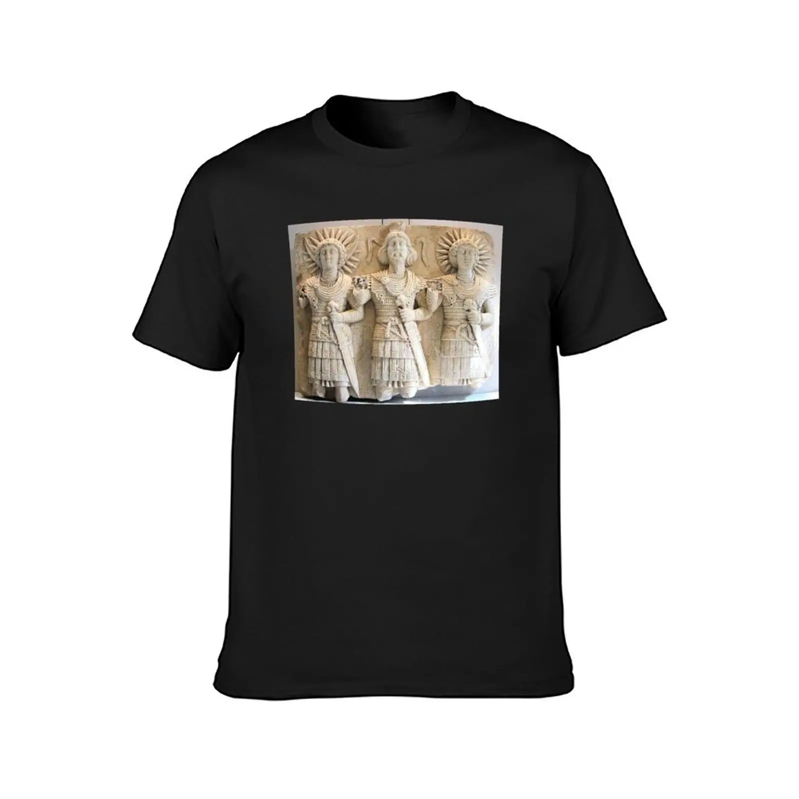 The trinity of the Tadmurian gods(Baal Shamin And Gallibol and Illabile) T-Shirt blacks summer clothes workout shirts for men